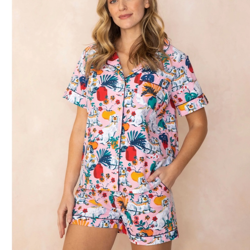 Printfresh Good Dog Short Pajama Set NWT